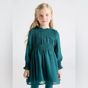 Size 10 Girls Mayoral Christmas Green Kids Formal Dress